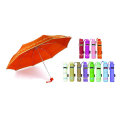 3 Section Manual Open Windproof Compact Umbrellas